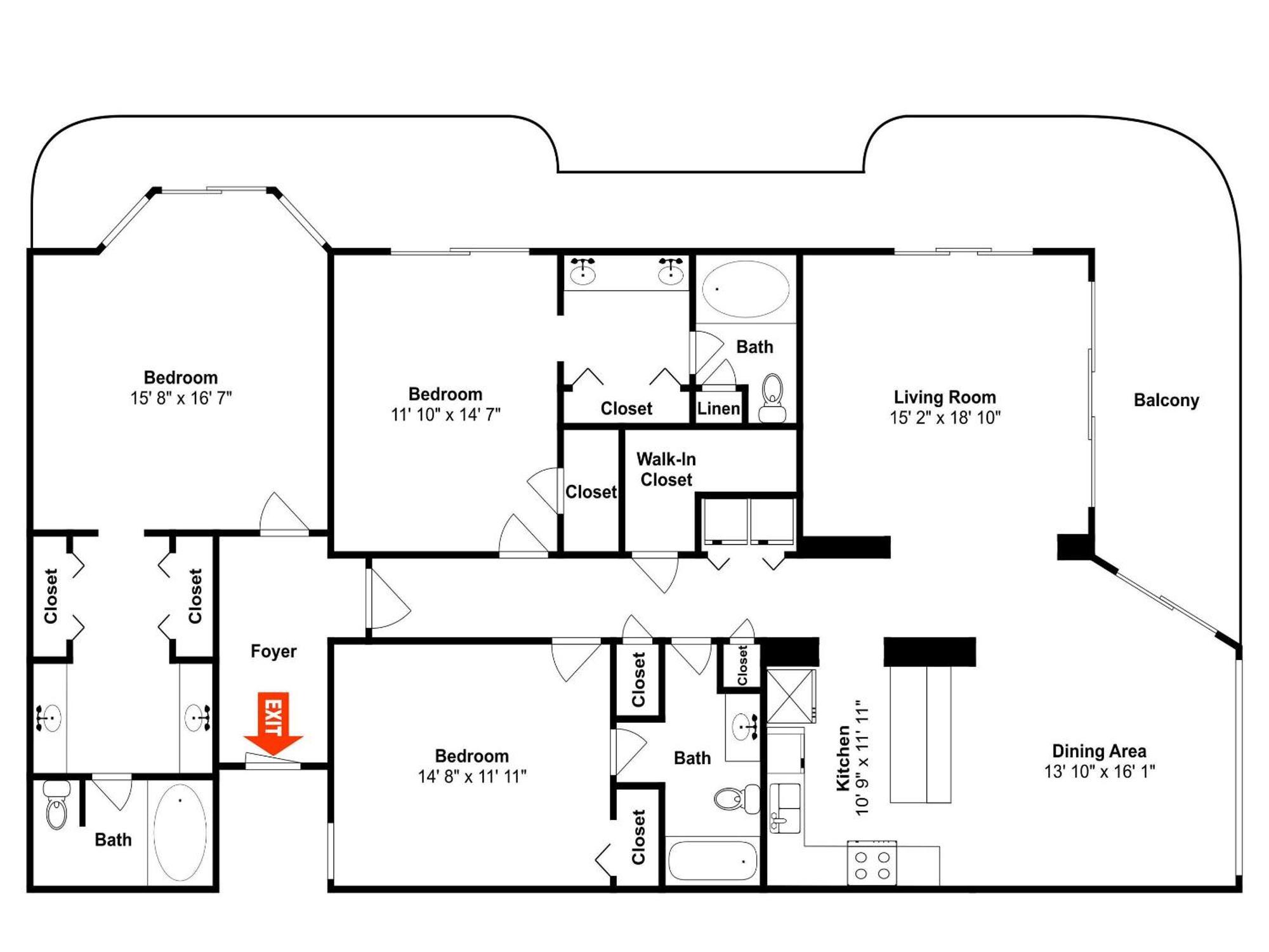 Edgewater Tower 1 Unit 101